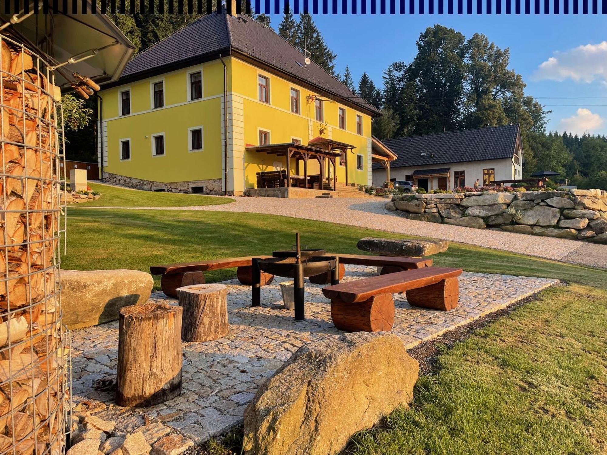 Apartmany Hajovna Lipno Loucovice Bagian luar foto