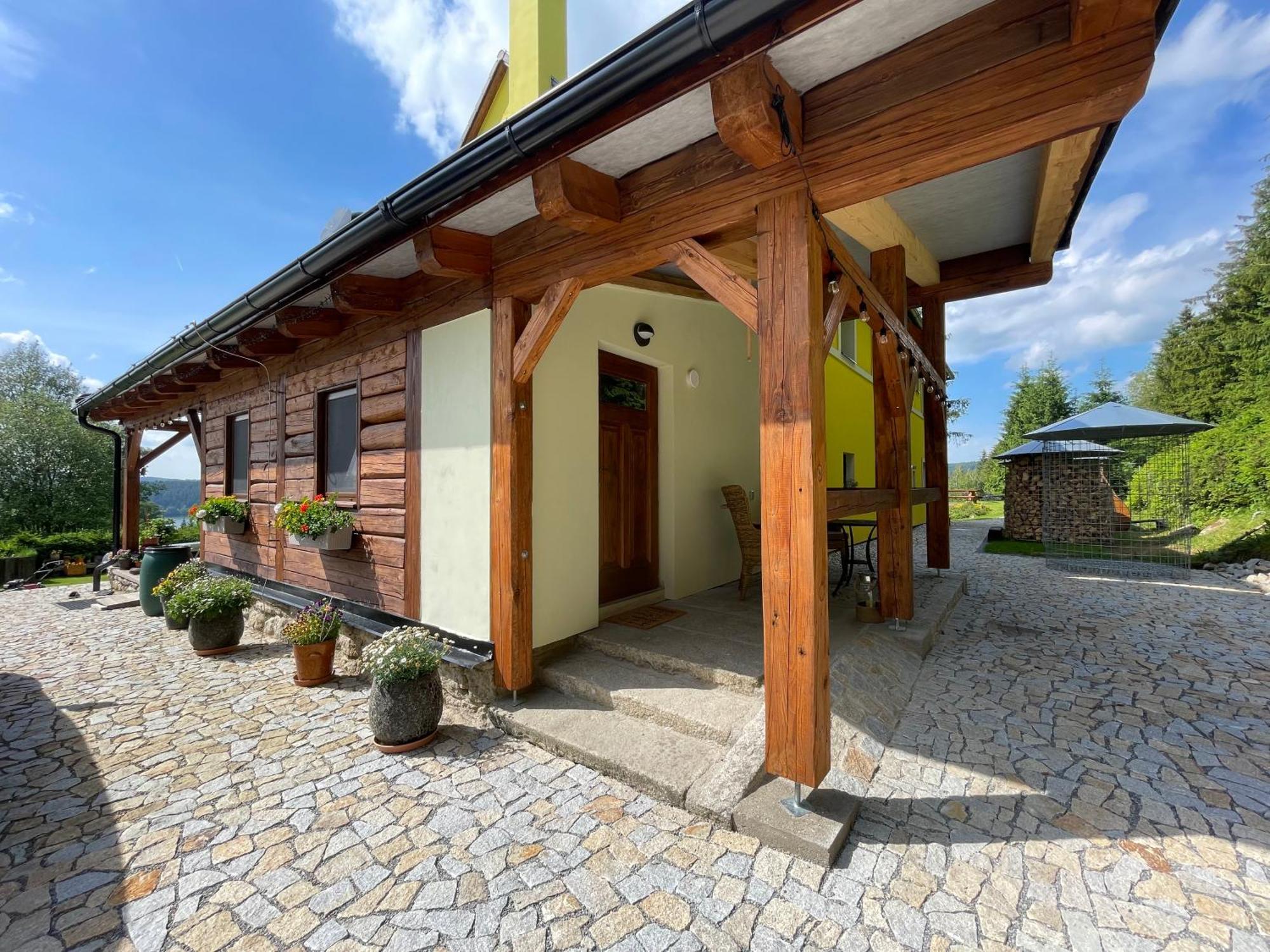 Apartmany Hajovna Lipno Loucovice Bagian luar foto