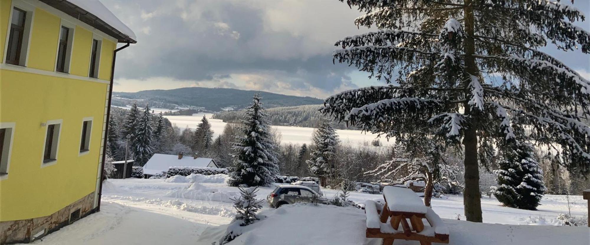 Apartmany Hajovna Lipno Loucovice Bagian luar foto