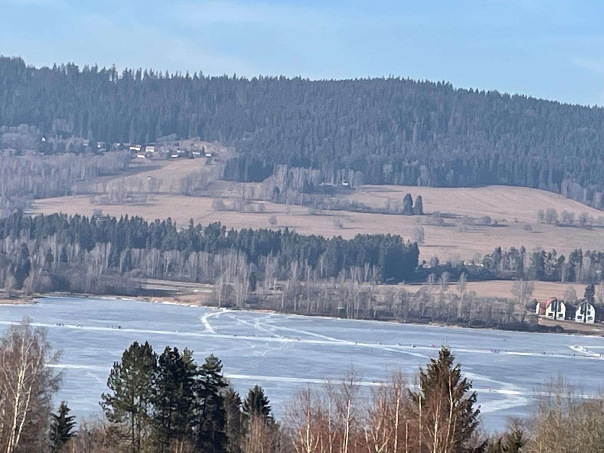 Apartmany Hajovna Lipno Loucovice Bagian luar foto